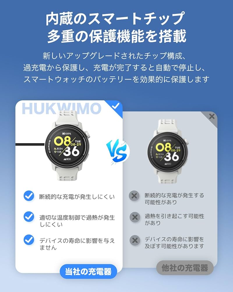 COROS PACE3 スマートウォッチ USBケーブル付き 箱無し Amazon.co.jp: COROS（カロス） PACE3/ AAPEX42 / PACE2